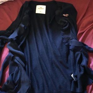Super cute blue Hollister Cardigan